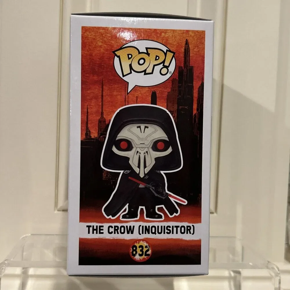Funko POP! Star Wars The Crow Inquisitor w/ Protector Exclusive #832🔥